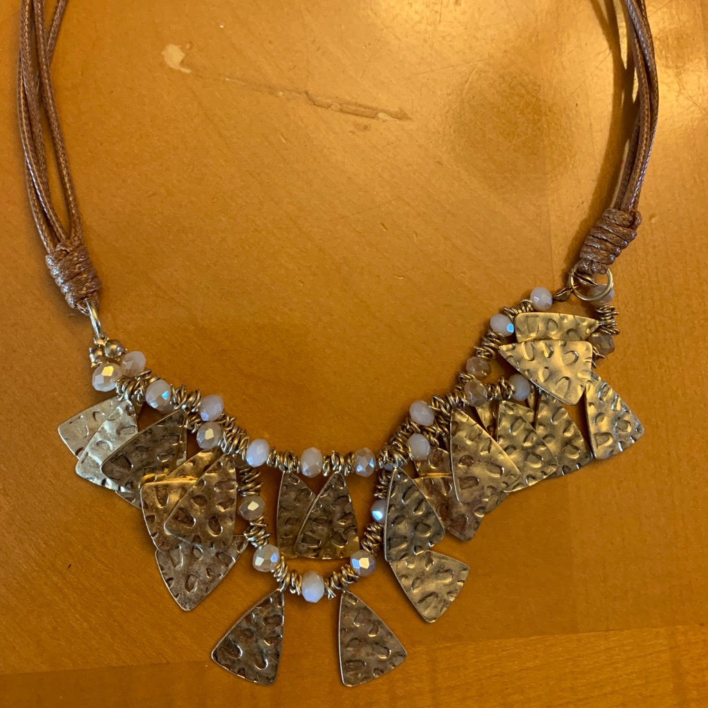 Time N Tru 185 Inch Gold And Brown Necklace New 7$